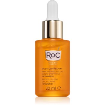 RoC Multi Correxion Revive + Glow ser stralucire cu vitamina C pentru față și gât - imagine 2